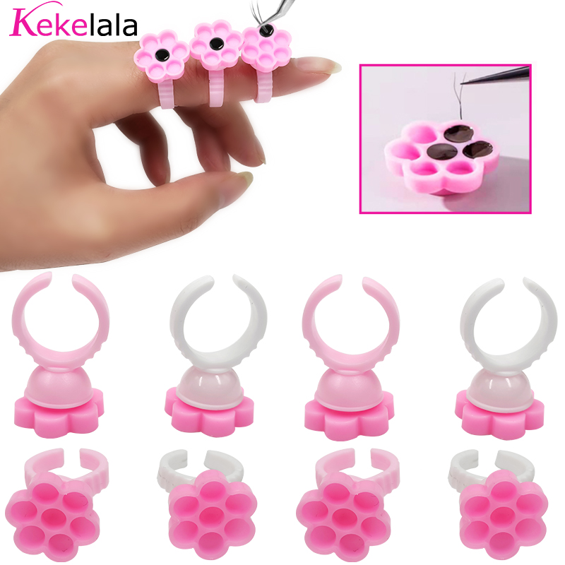 Eyelash Extension Uv Glue - DIY Eyelash Extension Fans Flowering Cup