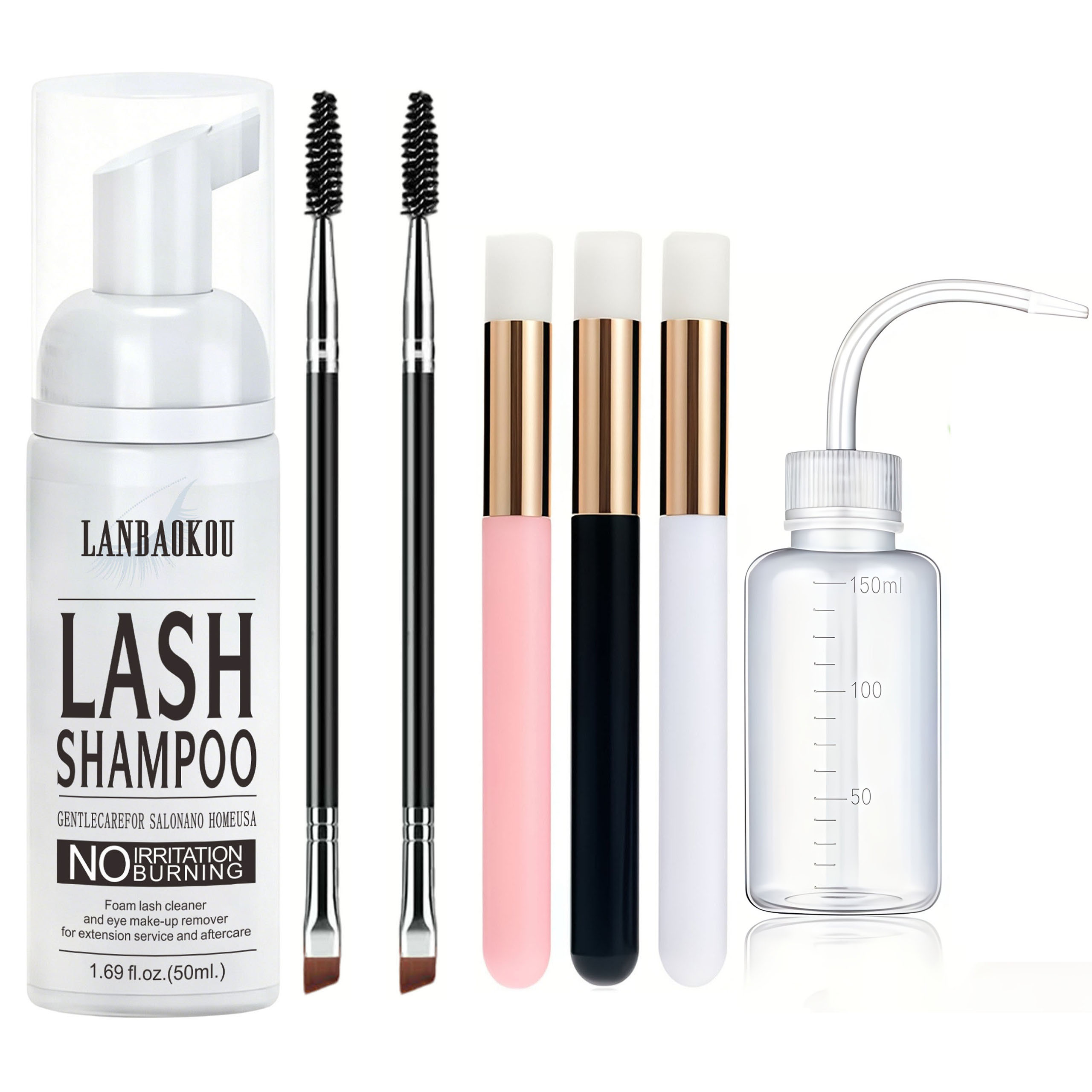 Eyelash Extension Cleaning - Lash Shampoo for Eyelash 50ML +