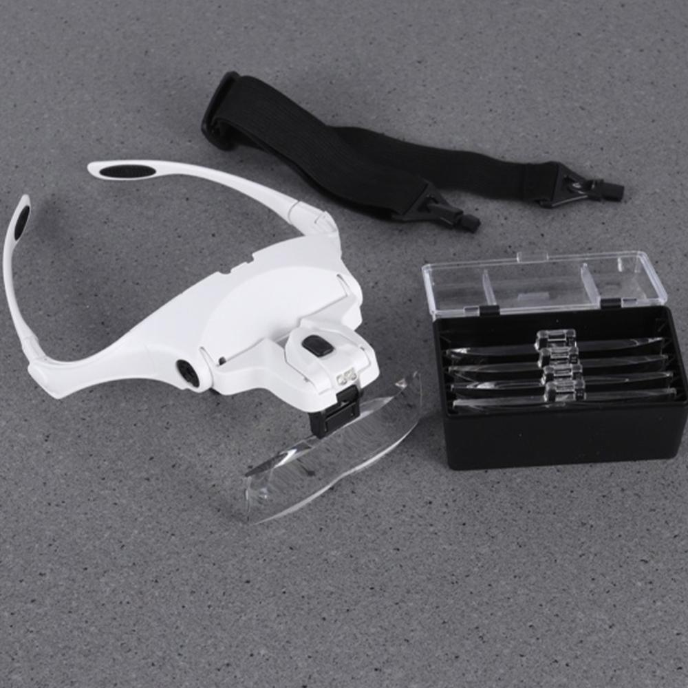 Eyelash Extension Led - 5 Lens Adjustable Magnifier Eyelash Extension