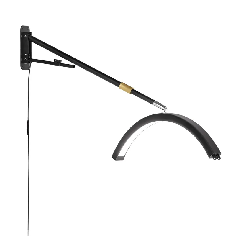 Eyelash Extension Led - Wall Mounted Half Moon Lamp Photographic