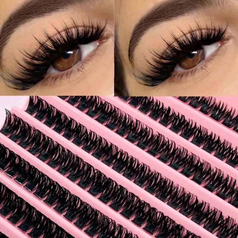 Eyelash Extension Supernatural - 200PCS DIY Eyelash Extensions Set 80D