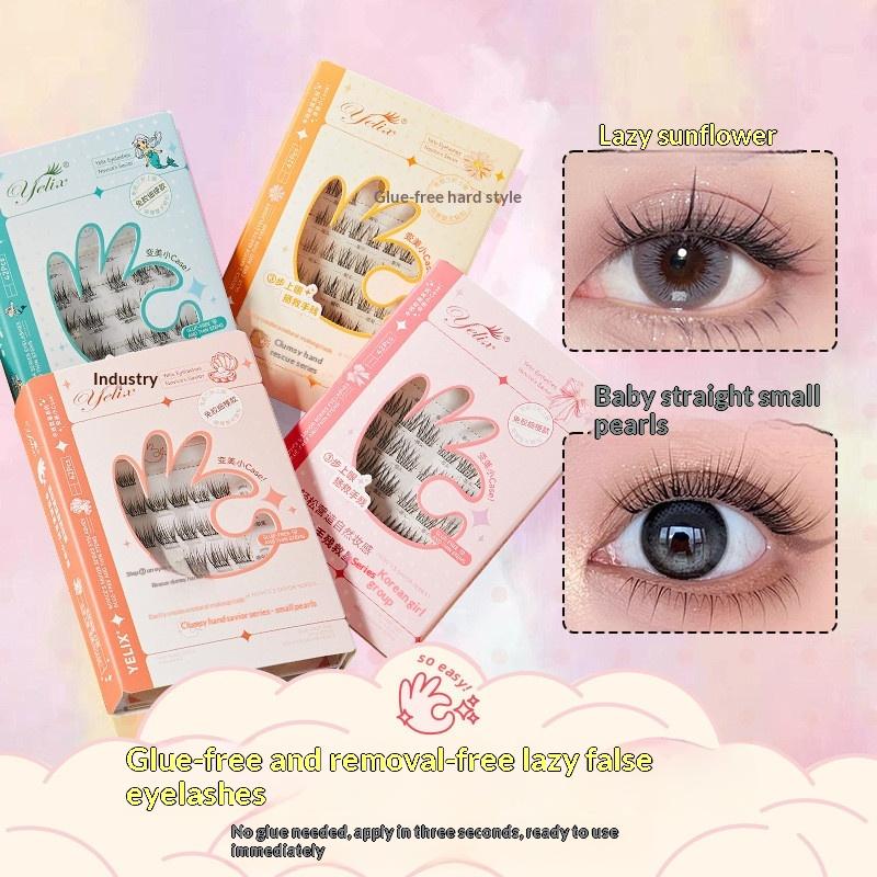 Eyelash Extension Individual - 7 Rows Self-Adhesive Eyelashes No Glue