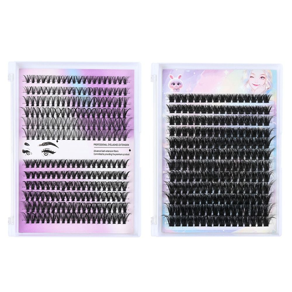 Natural Look False Eyelashes W - огляд і ціна Eyelash Extension Wispy Look