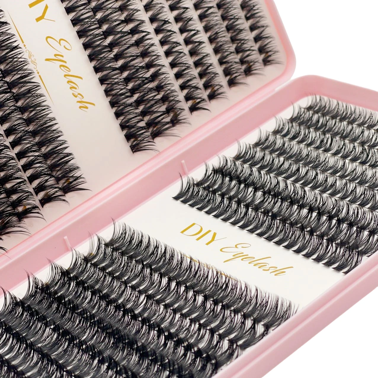 640pcs DIY Personal Lashes 40P - огляд і ціна Eyelash Extension Wispy Look