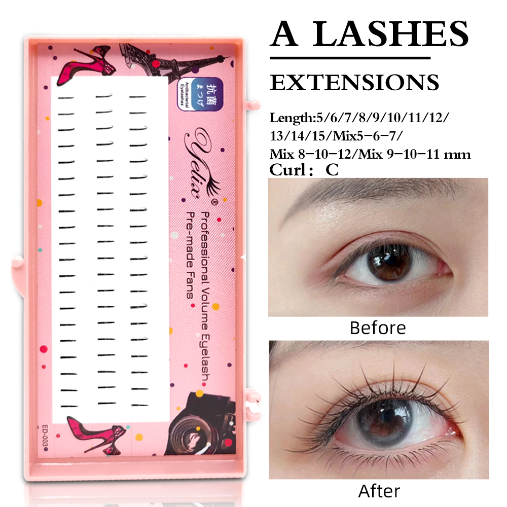 Yelix Natural Soft Individual  - огляд і ціна Eyelash Extension Individual