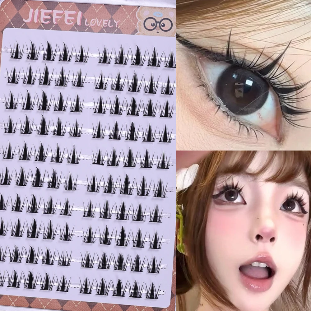 Cute Bunny 10-Row False Eyelas - огляд і ціна Eyelash Extension Uv Glue