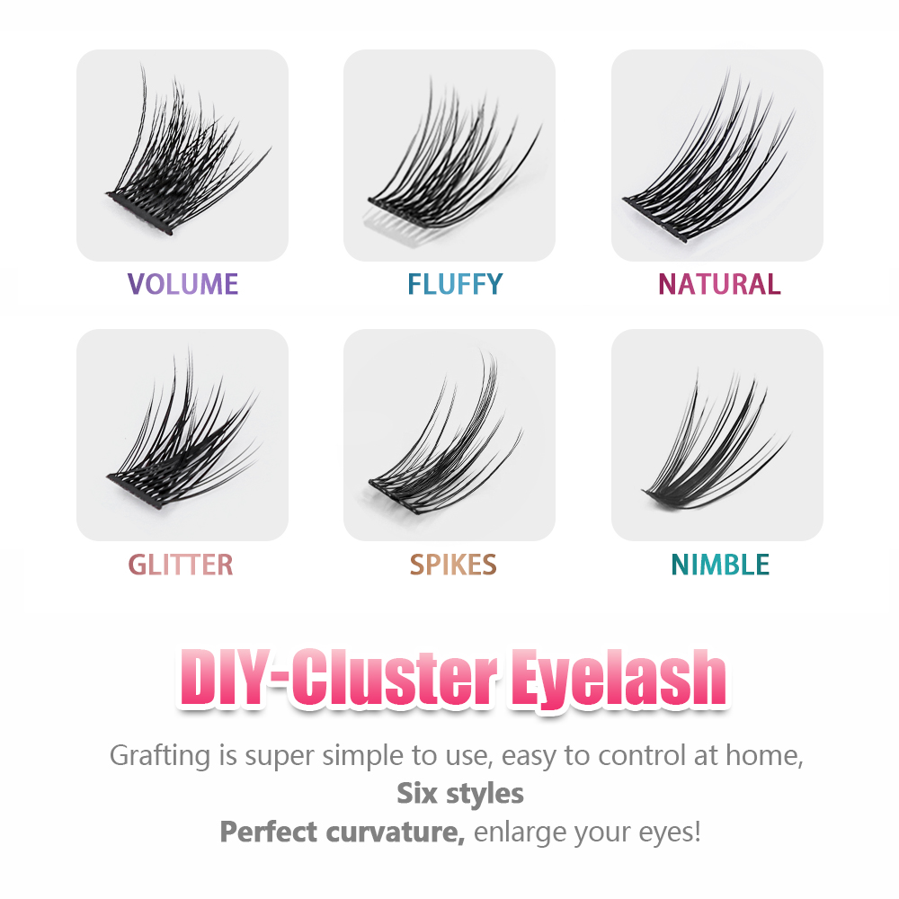 MASSCAKU Lash Clusters DIY Eye - огляд і ціна Eyelash Extension Supernatural