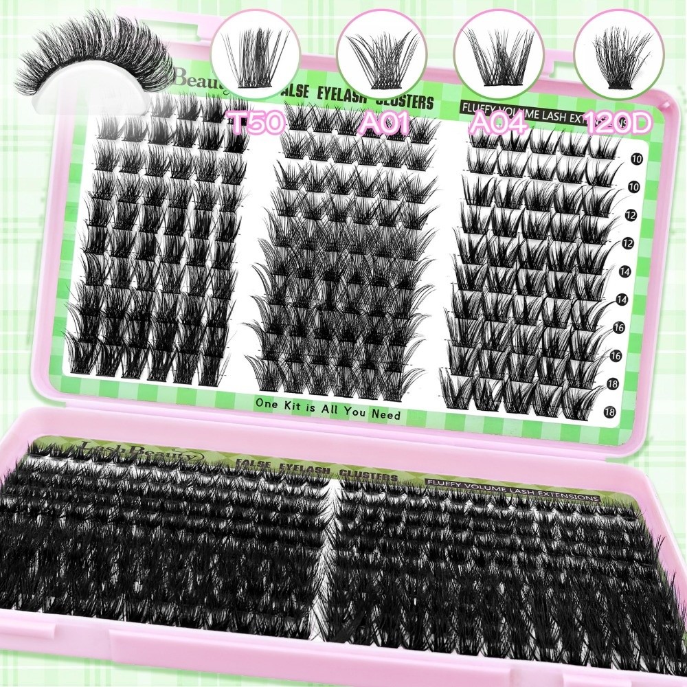 Natural Look False Eyelashes W - огляд і ціна Eyelash Extension Wispy Look