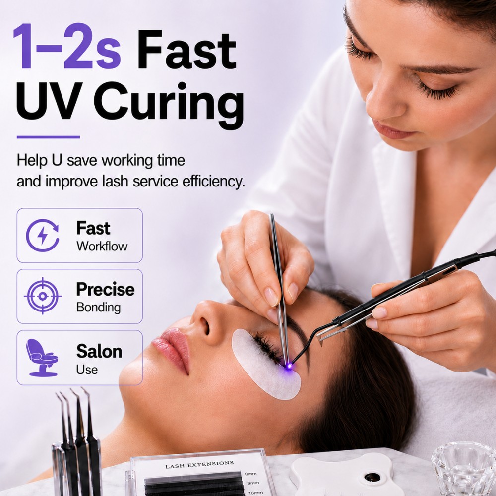 Mini UV LED Tweezer Light  1S  - огляд і ціна Eyelash Extension Led