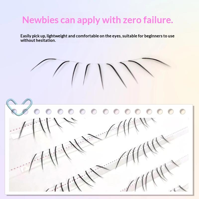 1 Set Comic Lower Lash Extensi - огляд і ціна Eyelash Extension With Glue