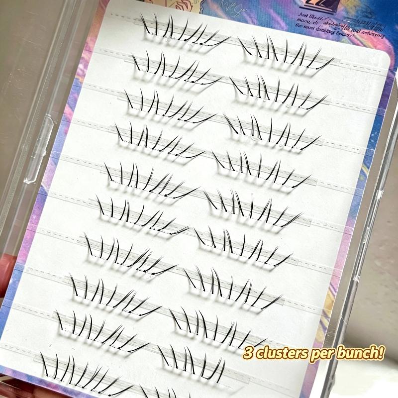 Natural Comic Lower Lash Exten - огляд і ціна Eyelash Extension With Glue