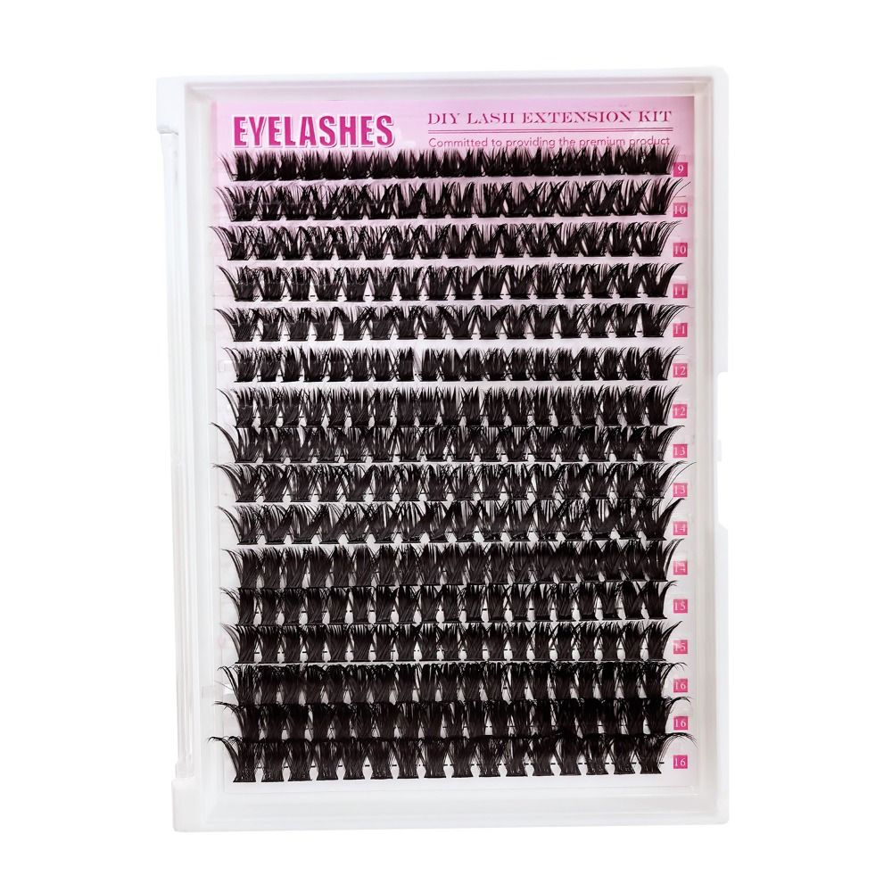 Natural Look False Eyelashes B - огляд і ціна Eyelash Extension Wispy Look