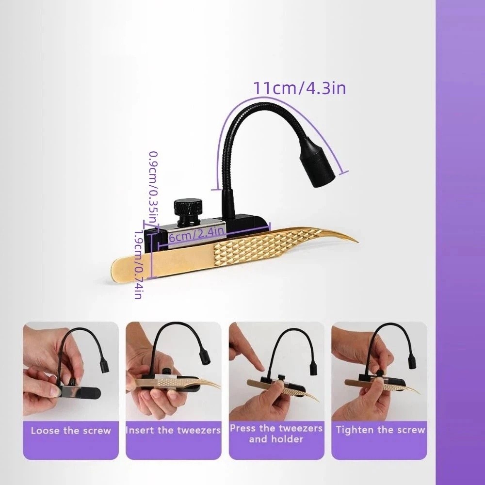 Portable UV Light for Lash Ext - огляд і ціна Eyelash Extension Led