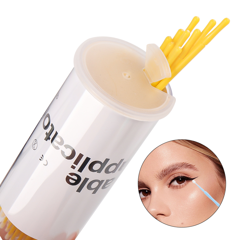 100pcs Disposable Eyelash Brus - огляд і ціна Eyelash Extension Cleaning