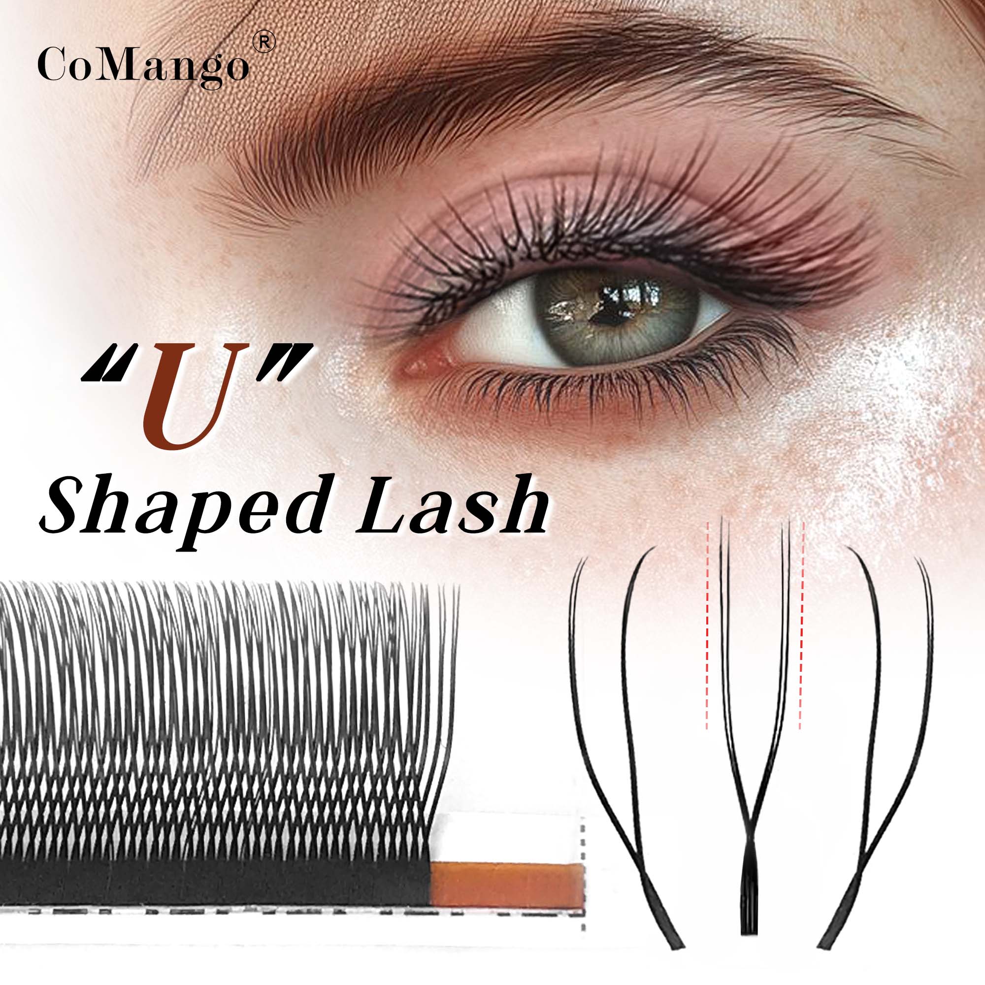 Natural False Eyelashes U Lash - огляд і ціна Eyelash Extension Supernatural