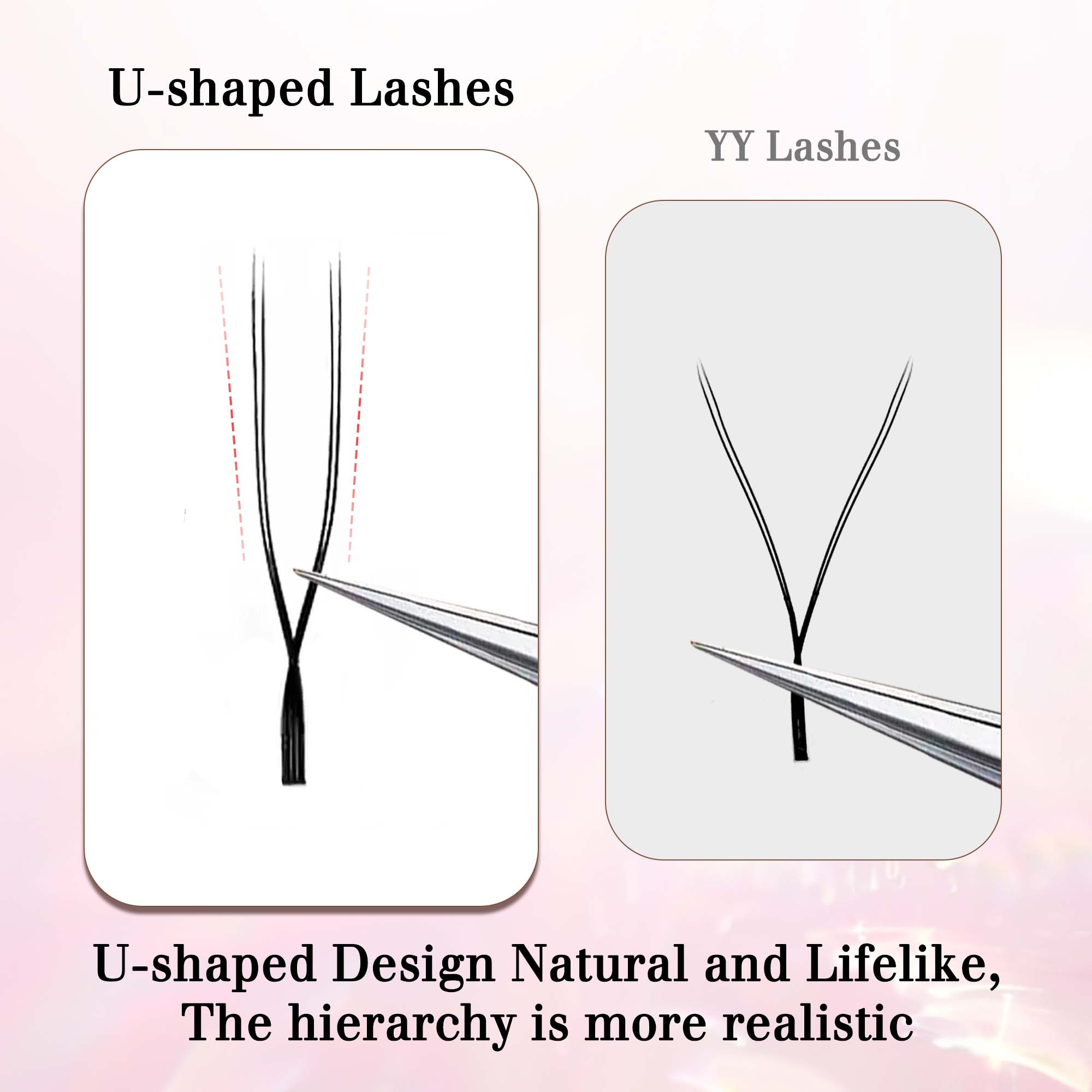 Natural False Eyelashes U Lash - огляд і ціна Eyelash Extension Supernatural
