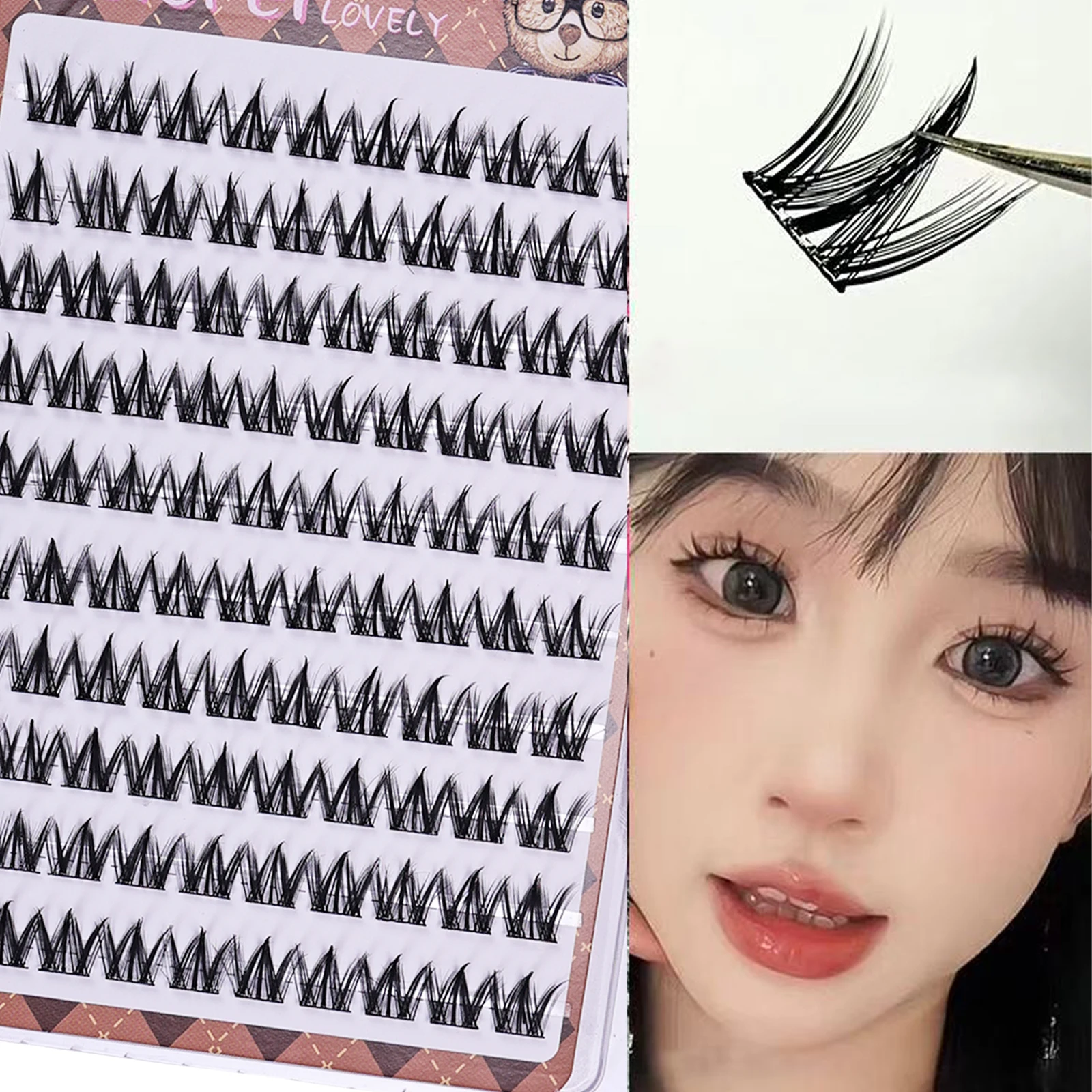 Glue-free Thick Natural Curlin - огляд і ціна Eyelash Extension Uv Glue