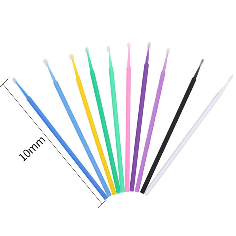 100Pcs Eyelash Cleaning Brush  - огляд і ціна Eyelash Extension Cleaning