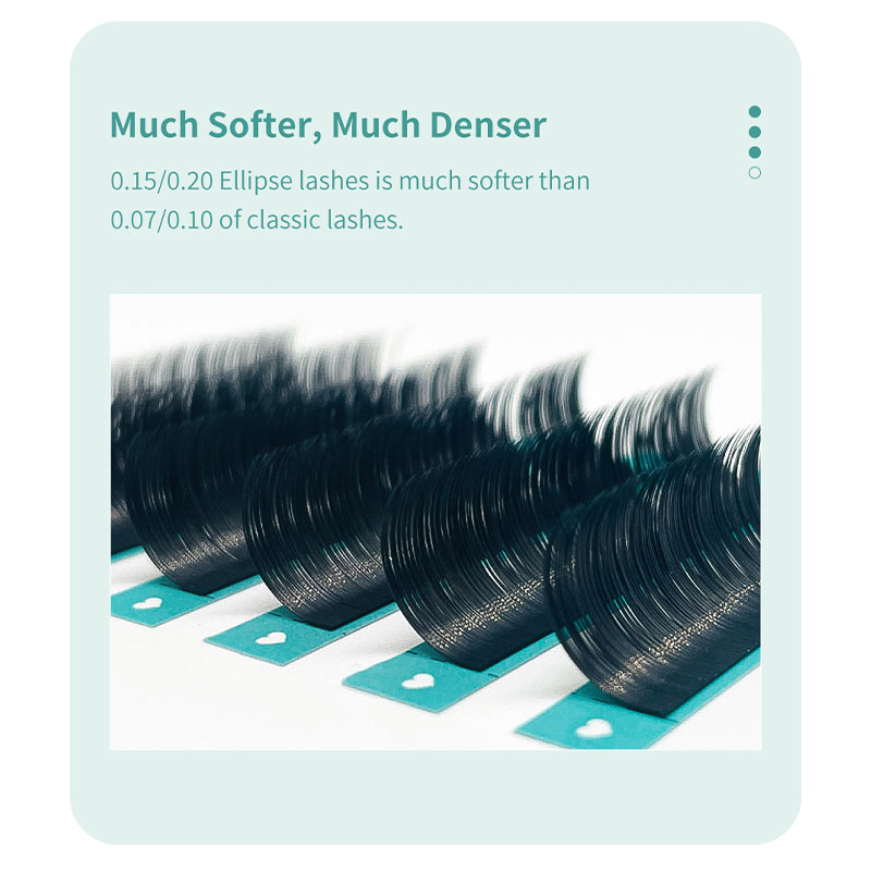 DIYDAY Ellipse Flat Eyelash Ex - огляд і ціна Eyelash Extension Supernatural
