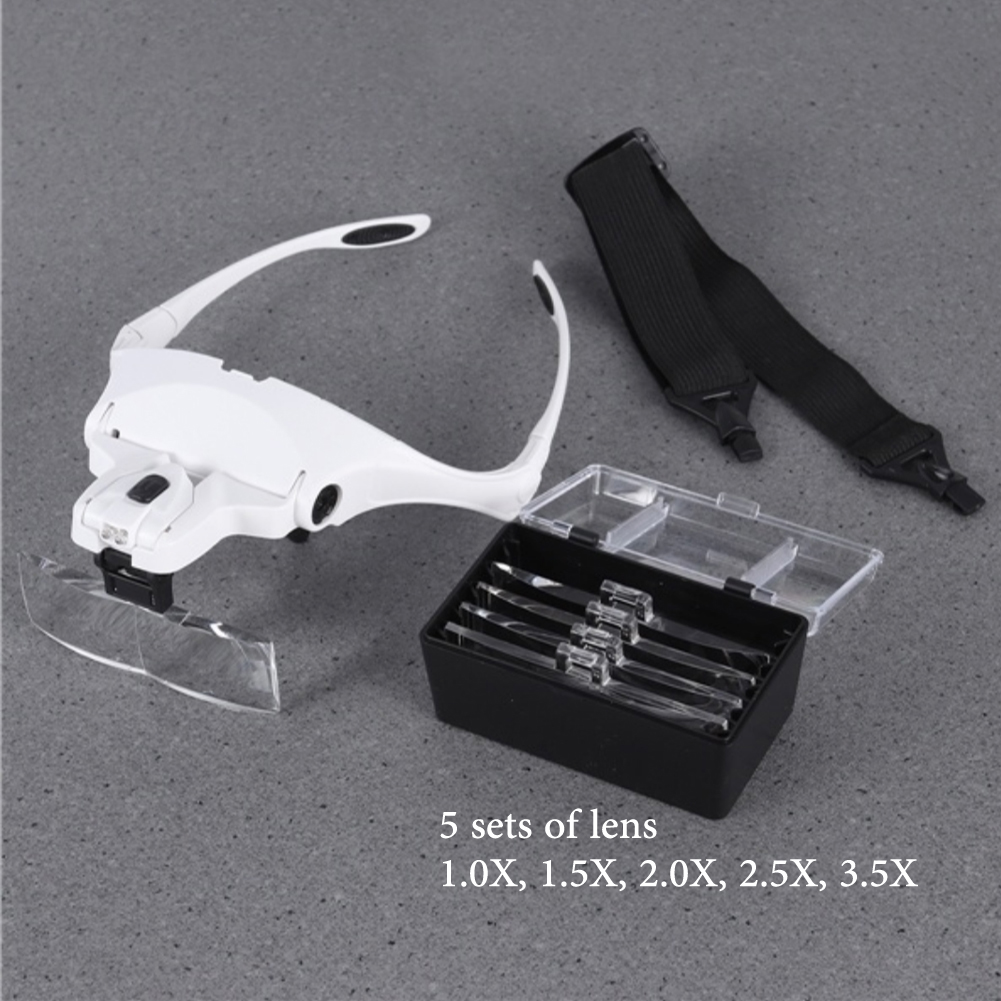5 Lens Adjustable Magnifier Ey - огляд і ціна Eyelash Extension Led