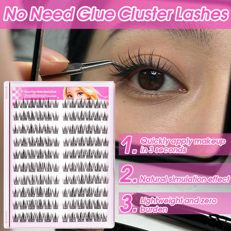 No-Glue False Eyelashes Korean - огляд і ціна Eyelash Extension Supernatural