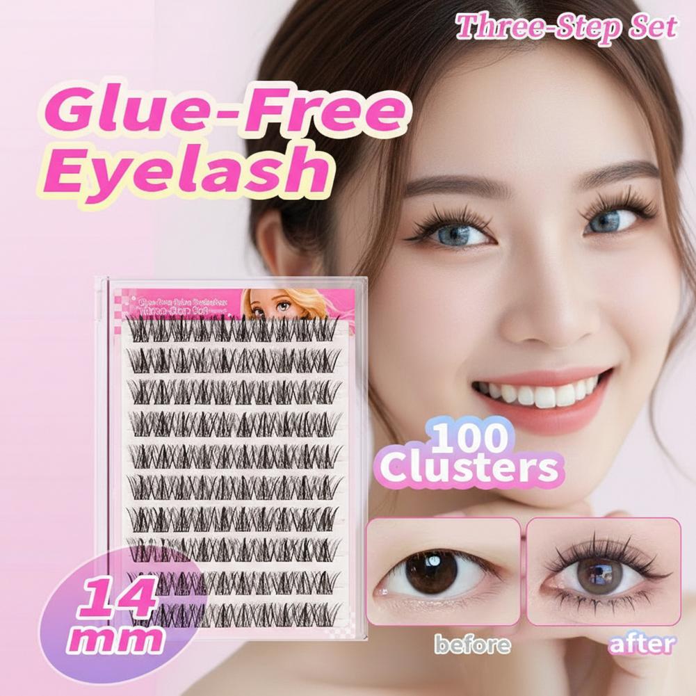 No-Glue False Eyelashes Korean - огляд і ціна Eyelash Extension Supernatural