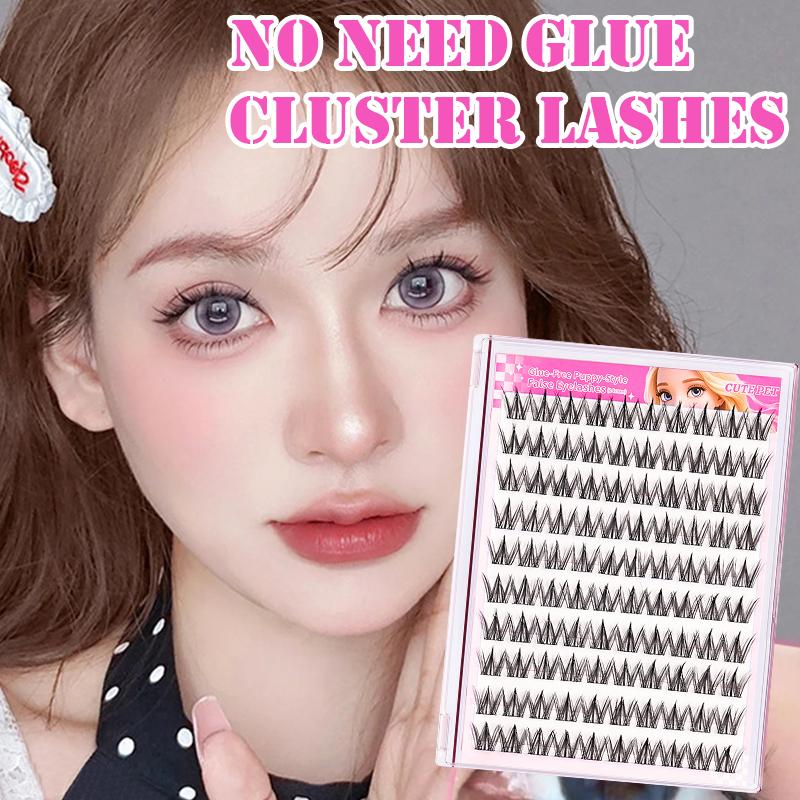 No-Glue False Eyelashes Korean - огляд і ціна Eyelash Extension Supernatural