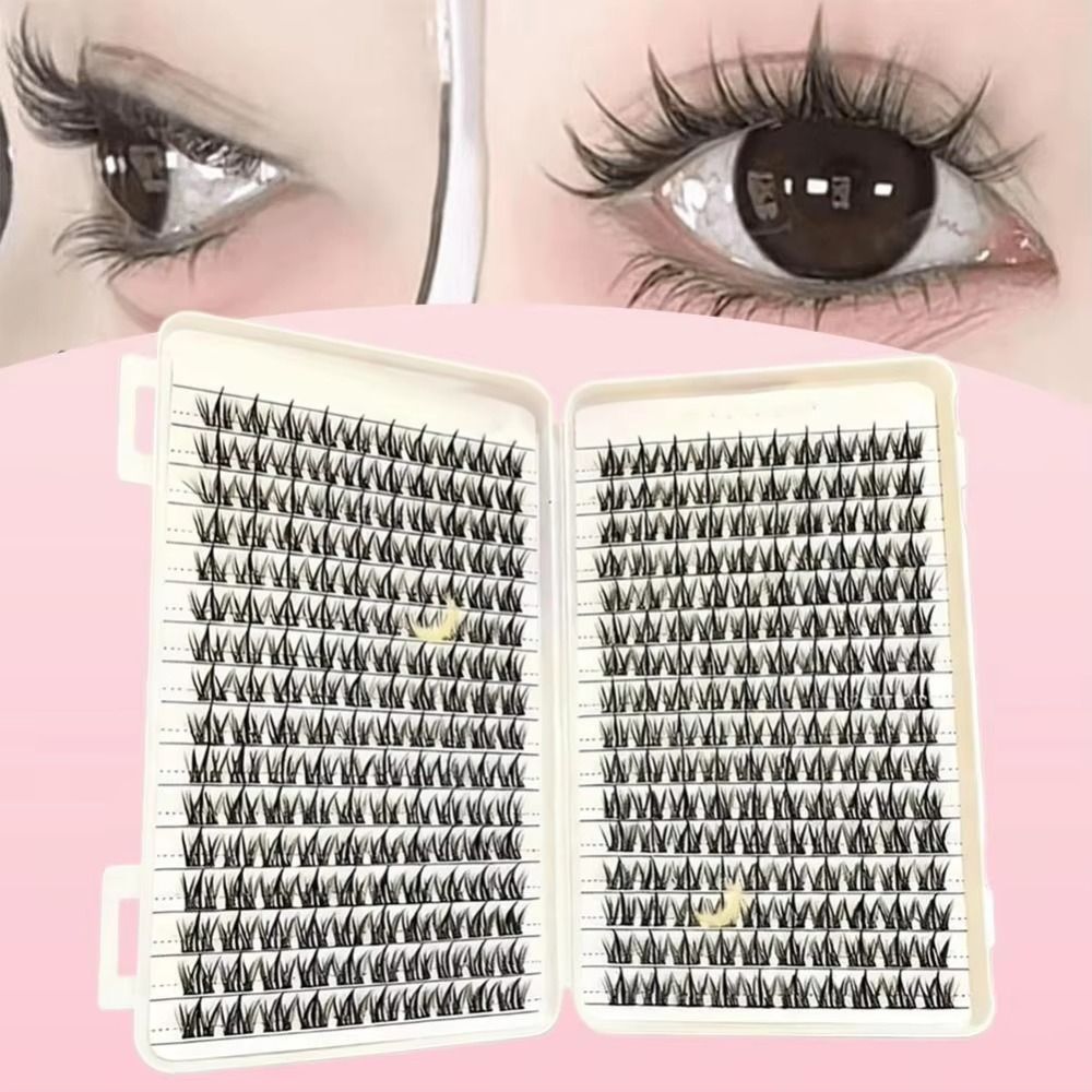 Natural Look False Eyelashes B - огляд і ціна Eyelash Extension Wispy Look