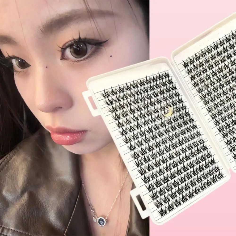Natural Look False Eyelashes B - огляд і ціна Eyelash Extension Wispy Look