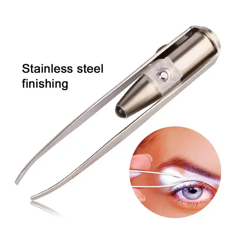 1/3Pcs Led Eyebrow Tweezers St - огляд і ціна Eyelash Extension Led