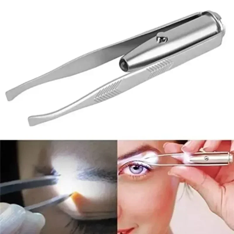 1/3Pcs Led Eyebrow Tweezers St - огляд і ціна Eyelash Extension Led