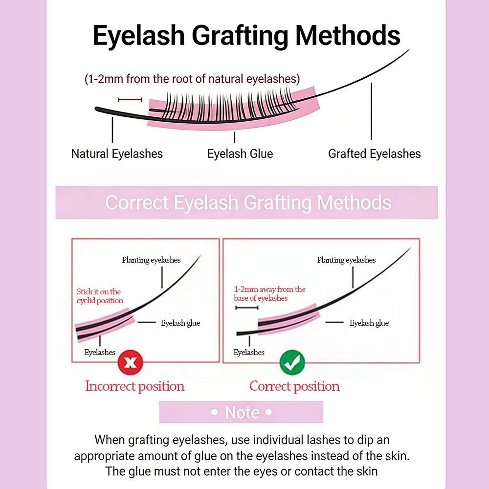 12 Rows Natural Look False Eye - огляд і ціна Eyelash Extension Wispy Look