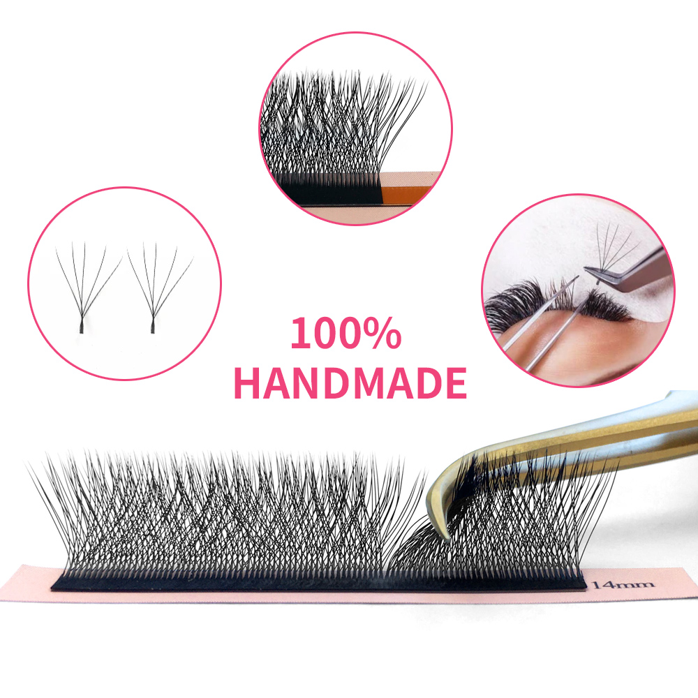 Goddess 5D W Shape Lashes Big  - огляд і ціна Eyelash Extension Supernatural