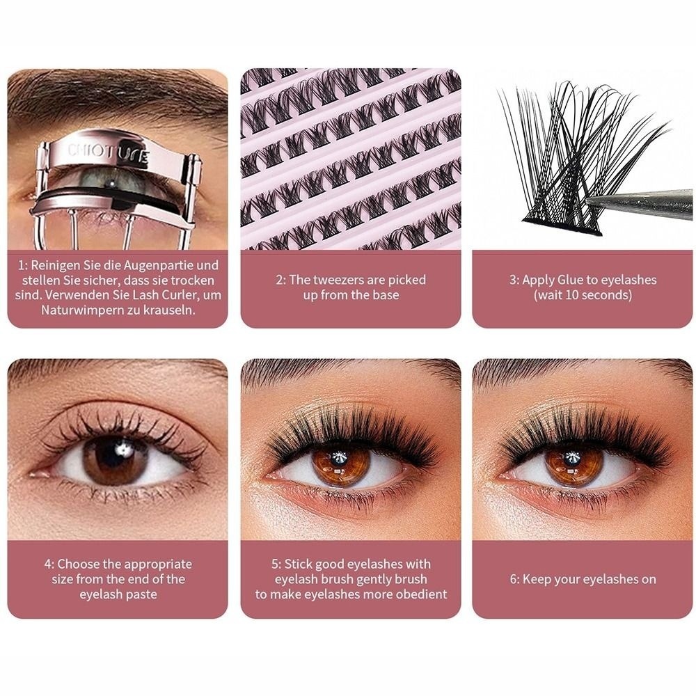 High Quality Bond and Seal Fal - огляд і ціна Eyelash Extension Wispy Look