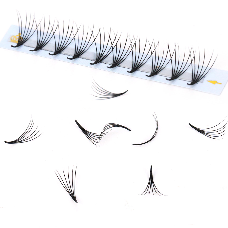 Flat Premade Fans Thin Root Ey - огляд і ціна Eyelash Extension Supernatural