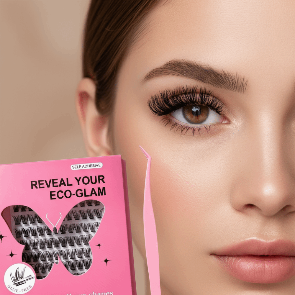 Natural Look DIY Lashes Extens - огляд і ціна Eyelash Extension With Glue