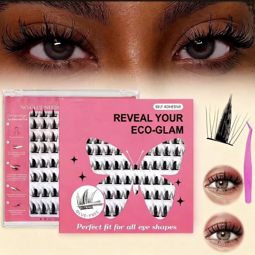 Natural Look DIY Lashes Extens - огляд і ціна Eyelash Extension With Glue