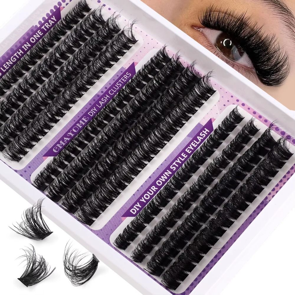 Natural Look False Eyelashes W - огляд і ціна Eyelash Extension Wispy Look