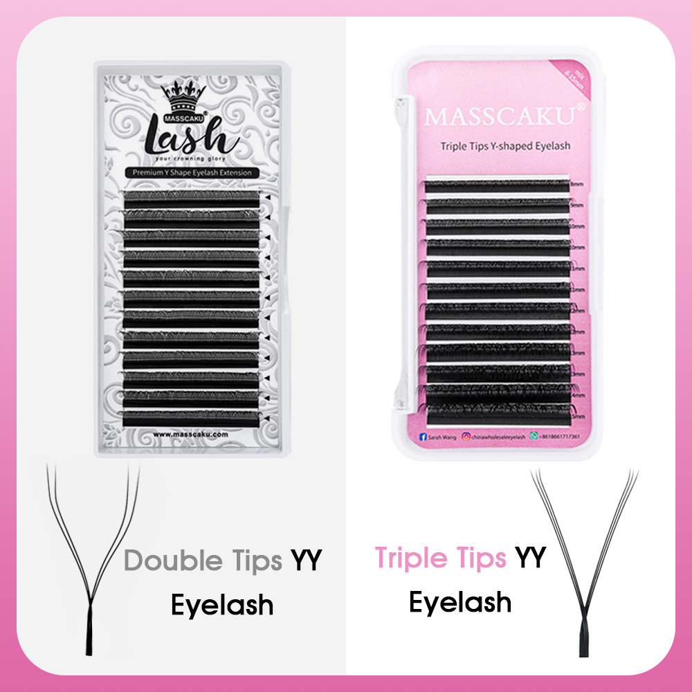 MASSCAKU Hand Woven YY Design  - огляд і ціна Eyelash Extension Supernatural