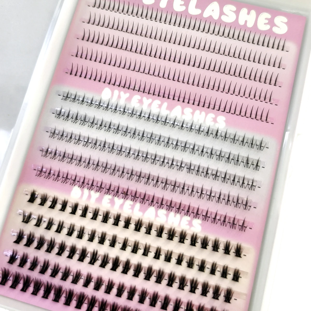 AMSDCN 3styleBottom 15rows  La - огляд і ціна Eyelash Extension Wispy Look