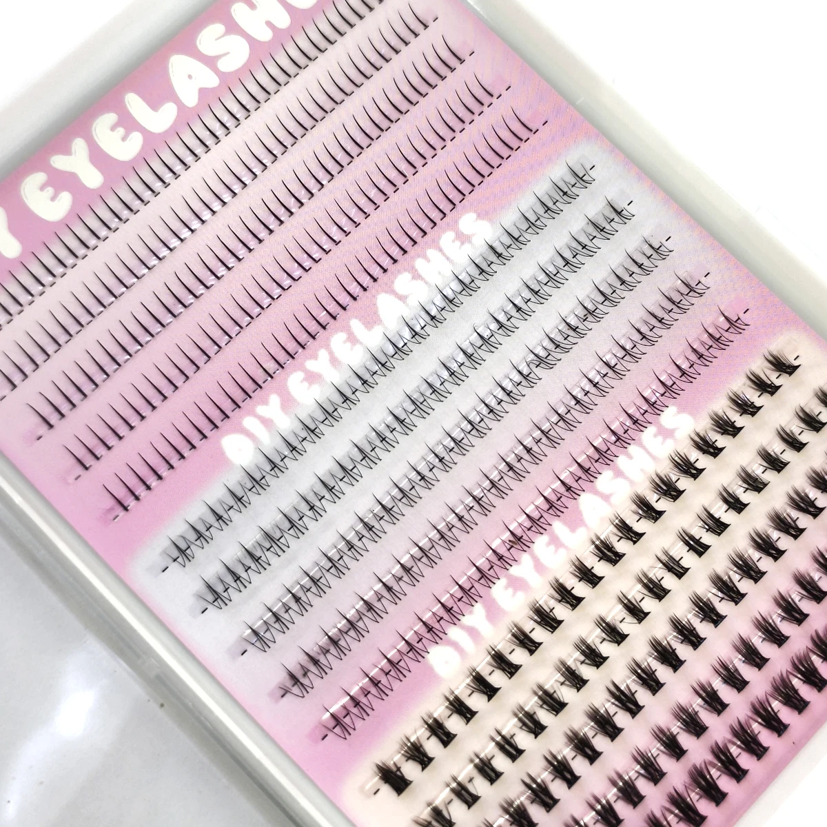 AMSDCN 3styleBottom 15rows  La - огляд і ціна Eyelash Extension Wispy Look