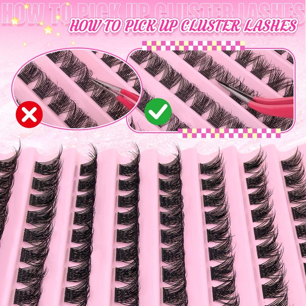 Natural Look False Eyelashes W - огляд і ціна Eyelash Extension Wispy Look