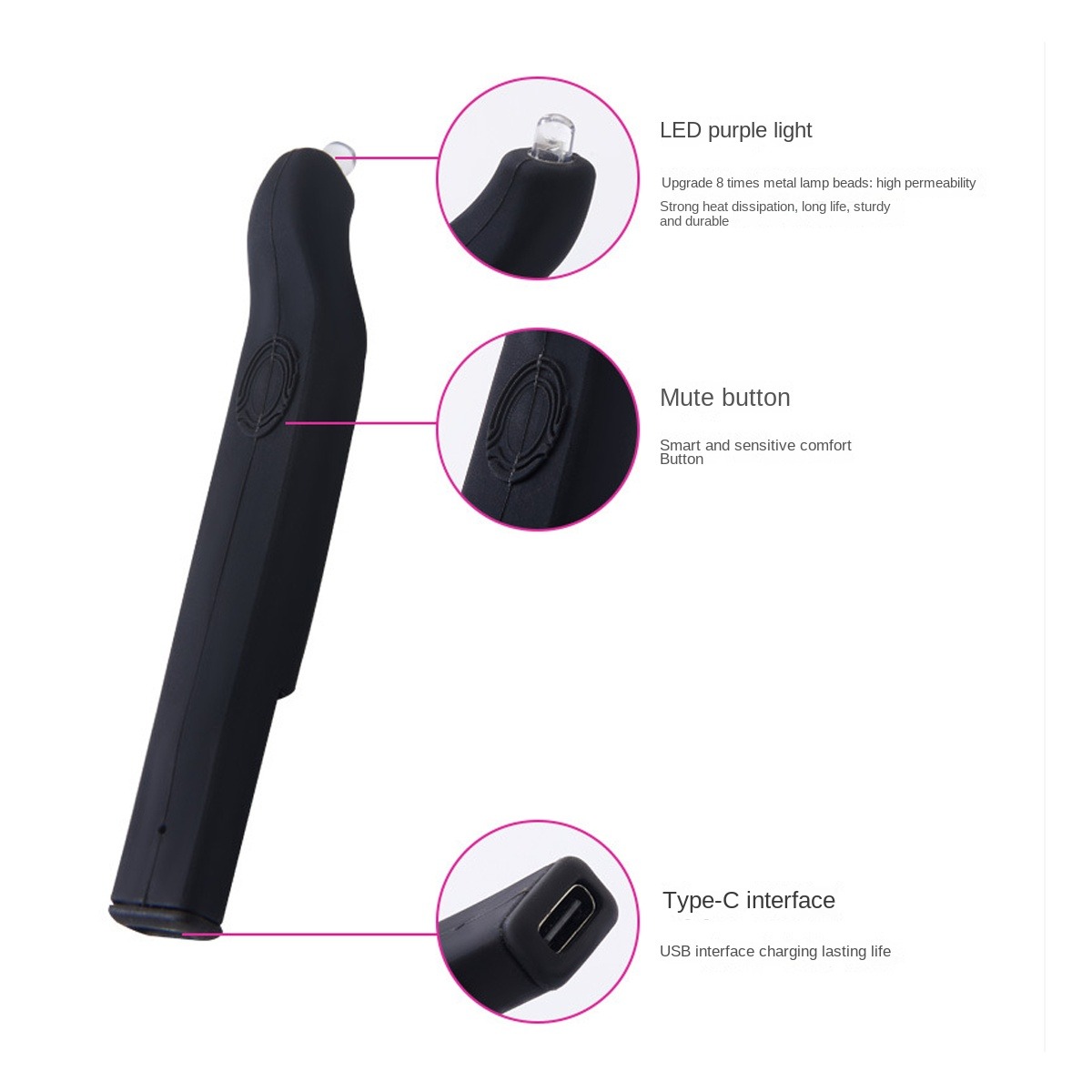 Ultraviolet UV Tweezers Eyelas - огляд і ціна Eyelash Extension Led