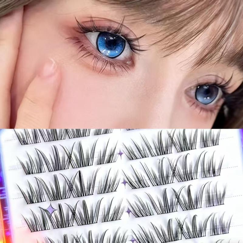DIY Natural Feather Curl Lashe - огляд і ціна Eyelash Extension With Glue
