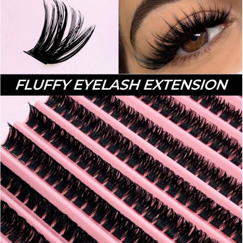 200PCS DIY Eyelash Extensions  - огляд і ціна Eyelash Extension Supernatural