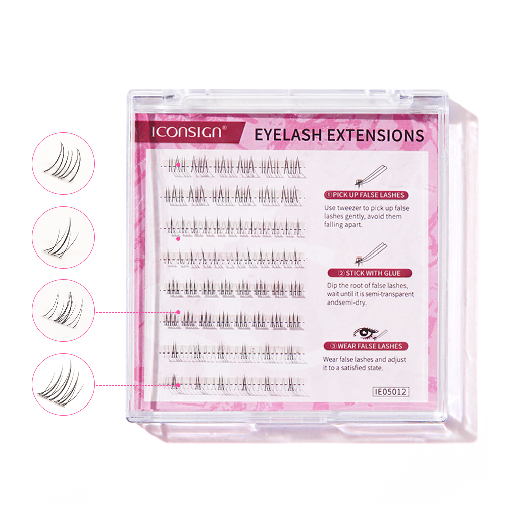 ICONSIGN Soft Natural Black Lo - огляд і ціна Eyelash Extension Supernatural