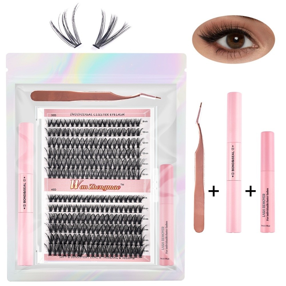 8-16mm Length False Eyelashes  - огляд і ціна Eyelash Extension Wispy Look