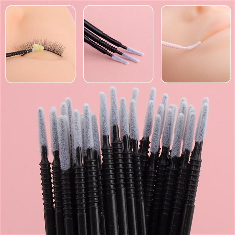 100/200/1000PCS Disposable Eye - огляд і ціна Eyelash Extension Cleaning