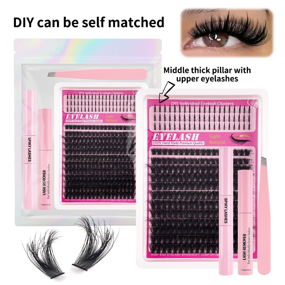 8-18mm Length False Eyelashes  - огляд і ціна Eyelash Extension Wispy Look
