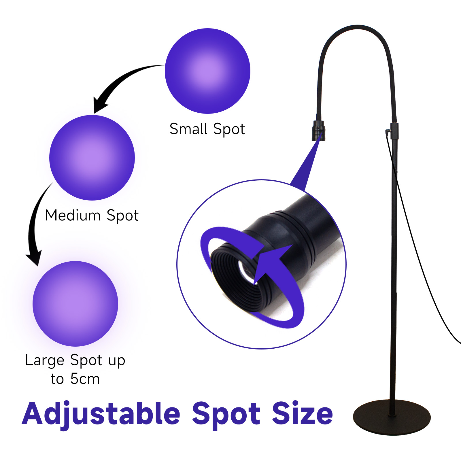 LED 5W Lash Light Floor Standi - огляд і ціна Eyelash Extension Led